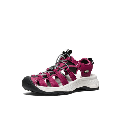Women's Astoria West Sandal Beaujolais/Star White - Keen