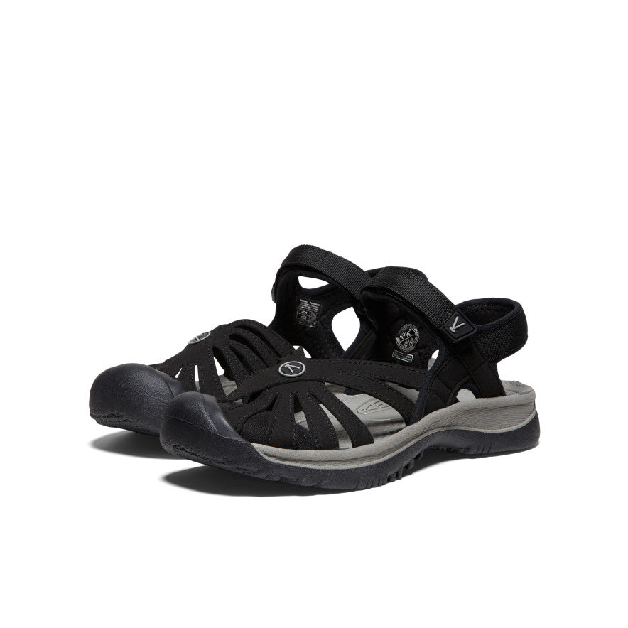 Women's Rose Sandal Black/Neutral Gray - Keen