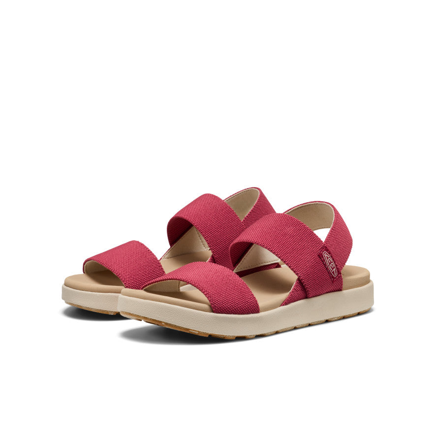 Women's Elle Backstrap Sandal Garnet/Birch - Keen