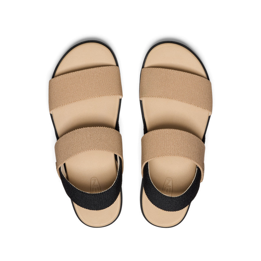 Women's Elle Backstrap Sandal Cornstalk/Black - Keen