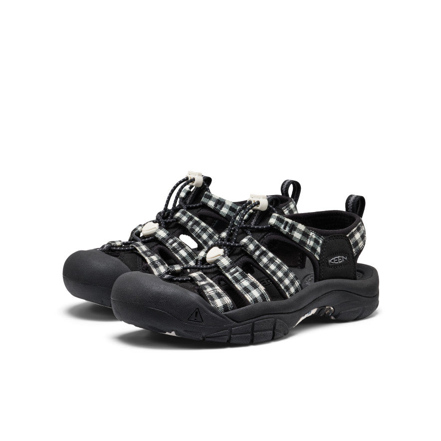 Women's Newport Retro Black/Gingham - Keen