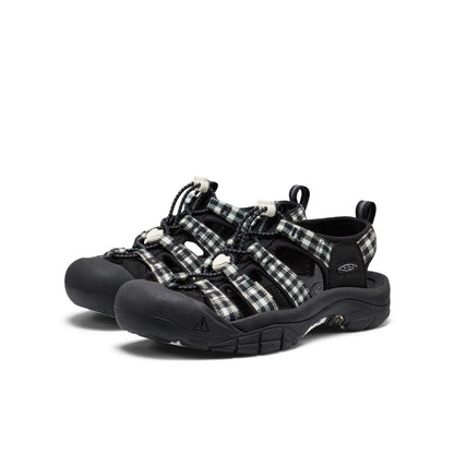 Women's Newport Retro Black/Gingham - Keen