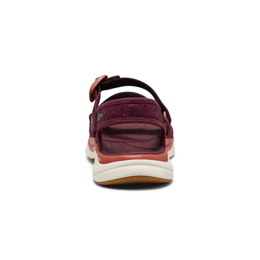 Women's Leiki Open-Toe Sandal Fig/Burnt Brick - Keen