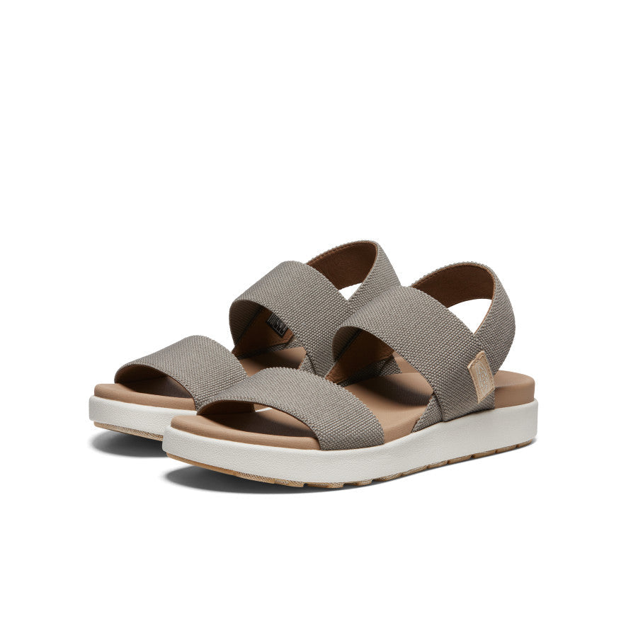 Women's Elle Backstrap Sandal Wide Brindle/Birch - Keen