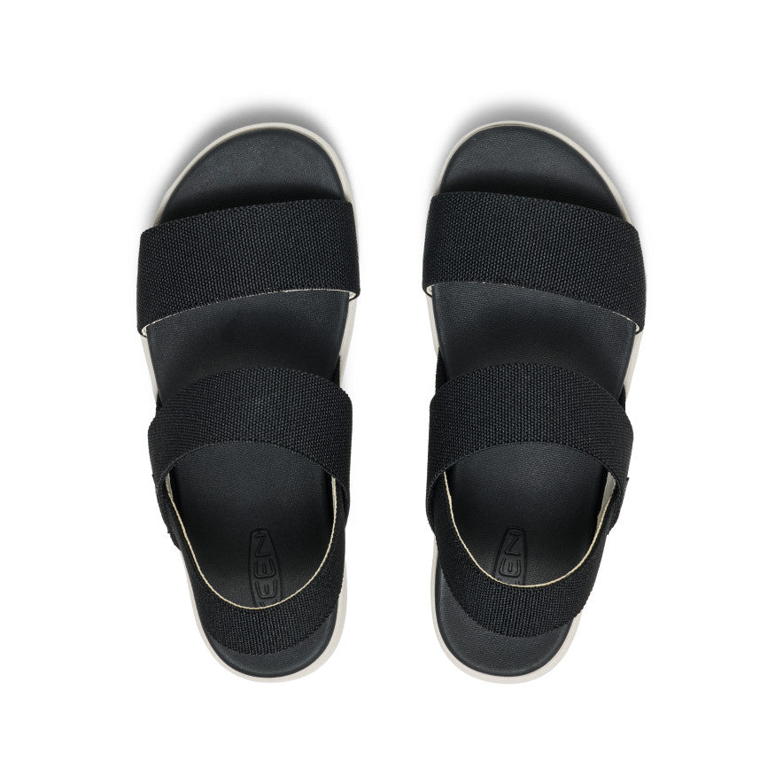 Women's Elle Backstrap Sandal Wide Black - Keen