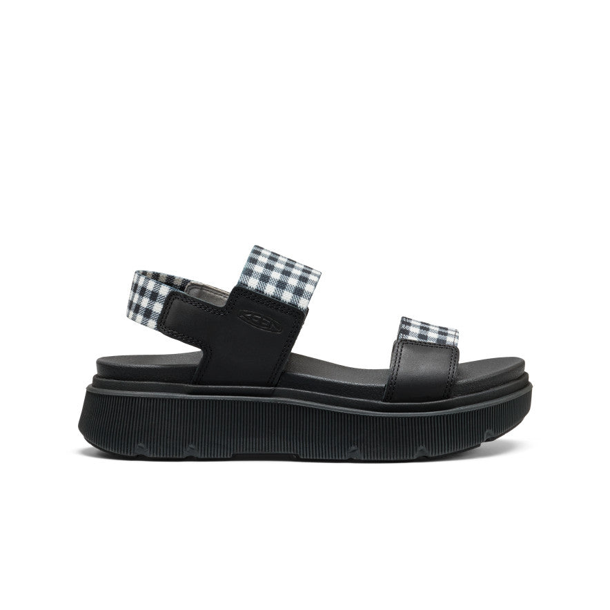 Women's Elle Mila Backstrap Sandal Black/Multi Black - Keen