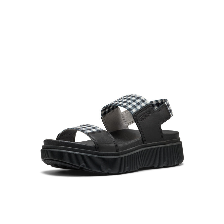 Women's Elle Mila Backstrap Sandal Black/Multi Black - Keen