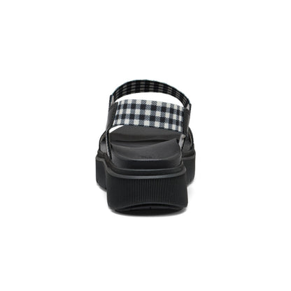 Women's Elle Mila Backstrap Sandal Black/Multi Black - Keen