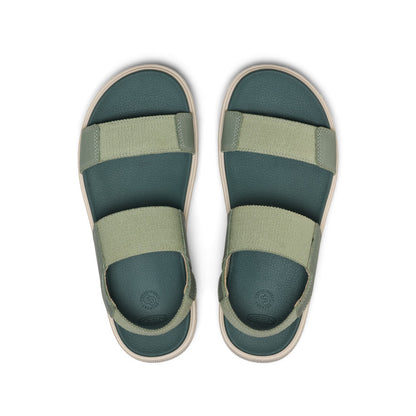 Women's Elle Mila Backstrap Sandal Lily Pad/Dark Forest - Keen