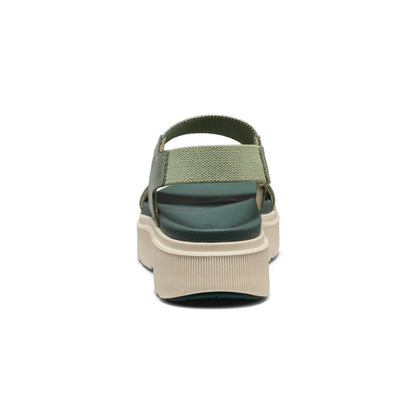 Women's Elle Mila Backstrap Sandal Lily Pad/Dark Forest - Keen