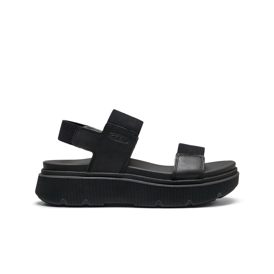 Women's Elle Mila Backstrap Sandal Black/Black - Keen