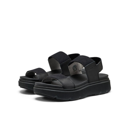 Women's Elle Mila Backstrap Sandal Black/Black - Keen