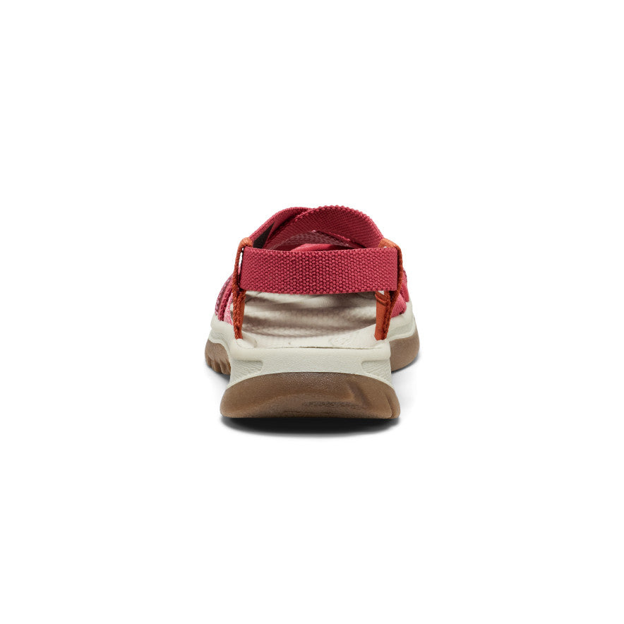 Women's Whisper Lattice Sandal Garnet/Burnt Brick - Keen