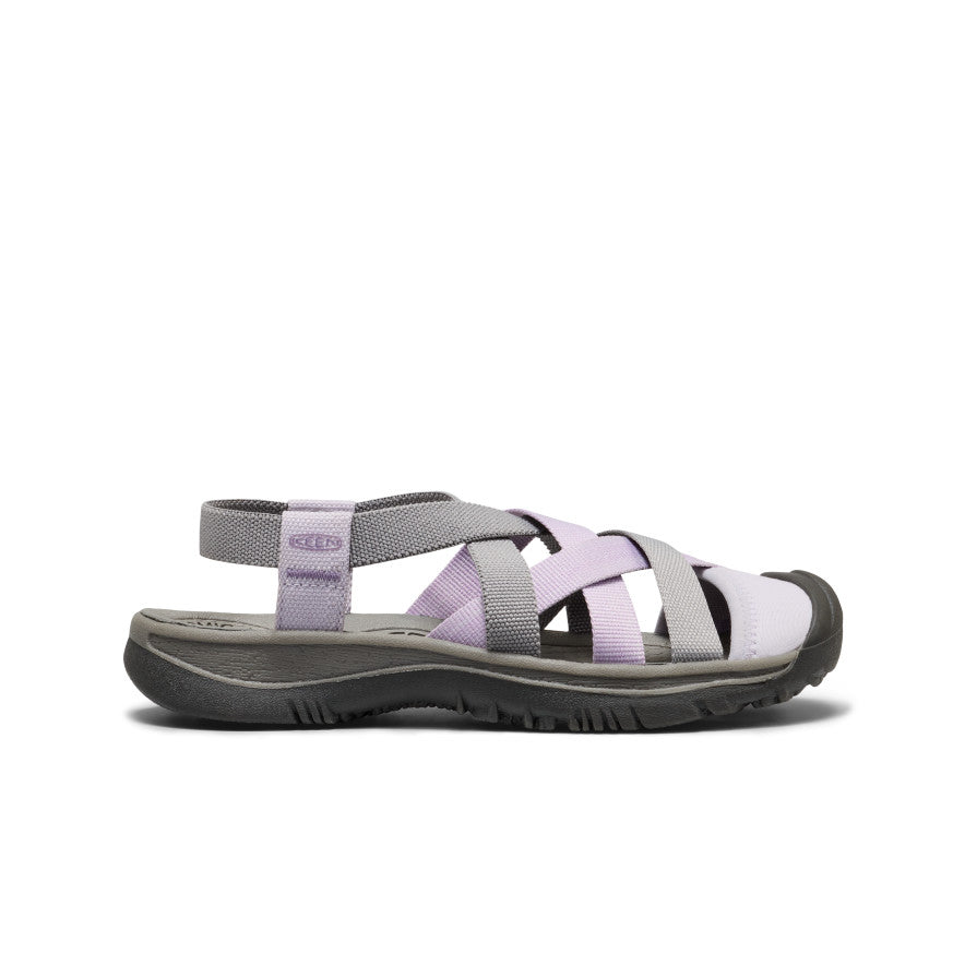 Women's Whisper Lattice Sandal Alloy/Thistle - Keen