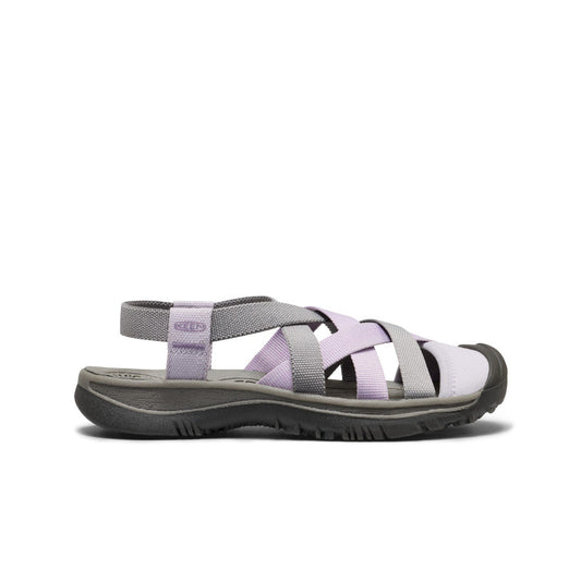 Women's Whisper Lattice Sandal Alloy/Thistle - Keen