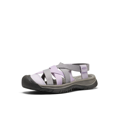 Women's Whisper Lattice Sandal Alloy/Thistle - Keen