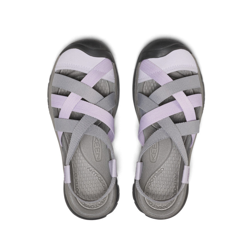 Women's Whisper Lattice Sandal Alloy/Thistle - Keen
