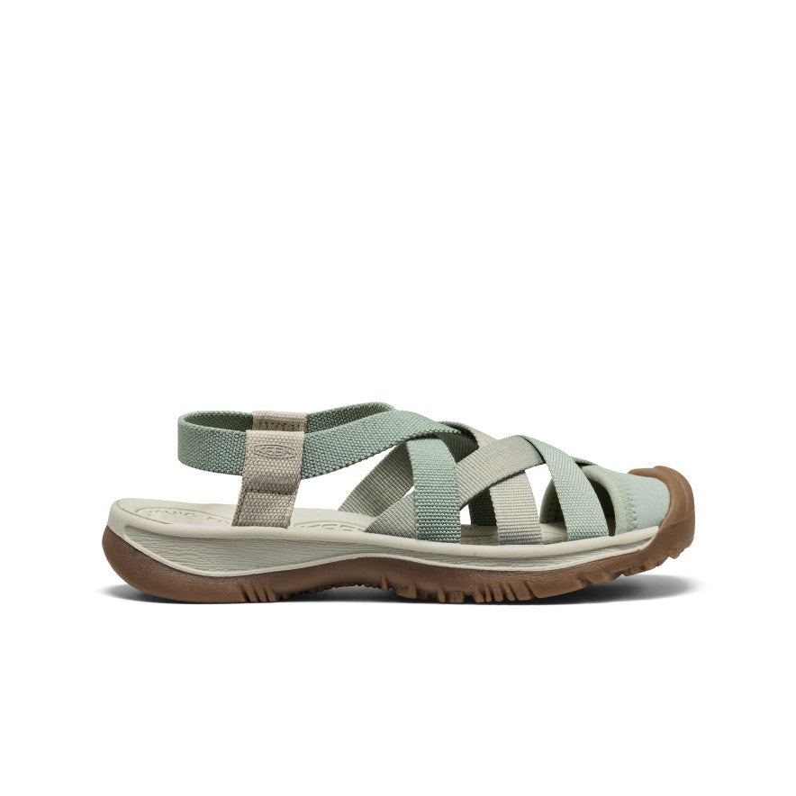 Women's Whisper Lattice Sandal Lily Pad/Plaza Taupe - Keen