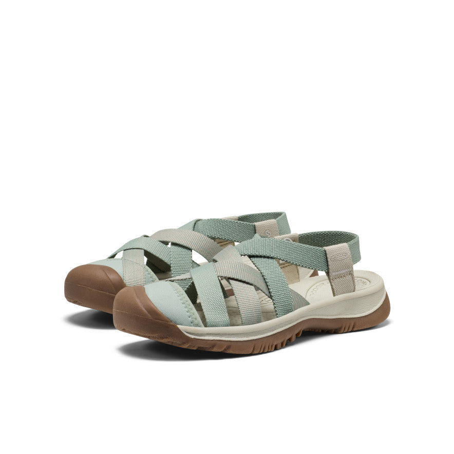 Women's Whisper Lattice Sandal Lily Pad/Plaza Taupe - Keen