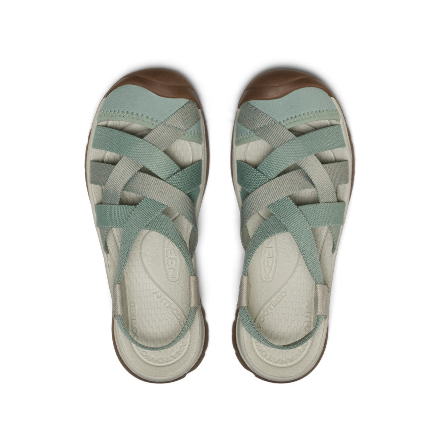 Women's Whisper Lattice Sandal Lily Pad/Plaza Taupe - Keen