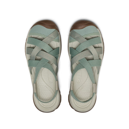 Women's Whisper Lattice Sandal Lily Pad/Plaza Taupe - Keen
