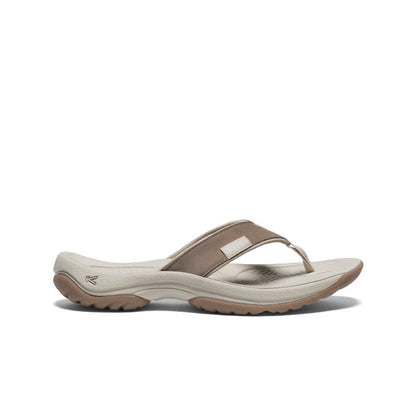 Women's Kona Leather Flip-Flop Brindle/Silver Birch - Keen