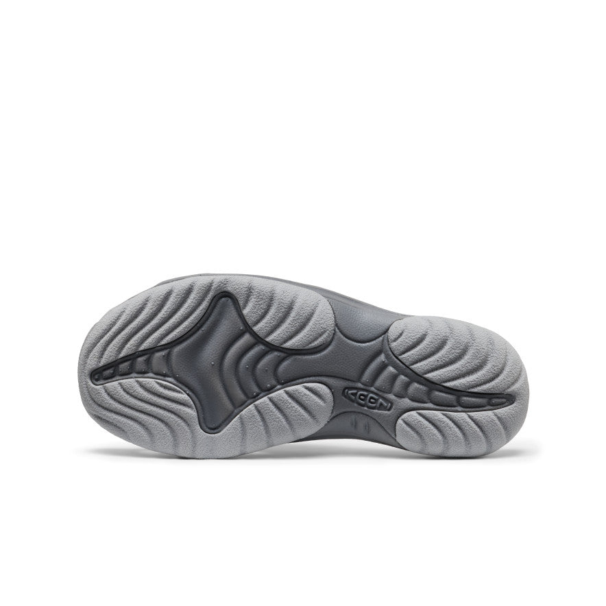 Women's Bali Leather Slide Sandal Lily Pad/Steel Grey - Keen