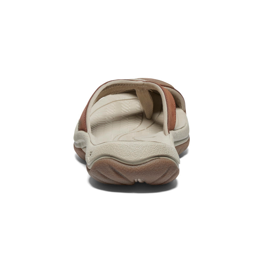 Women's Waimea Leather Flip-Flop Sorrel Horse/Plaza Taupe - Keen