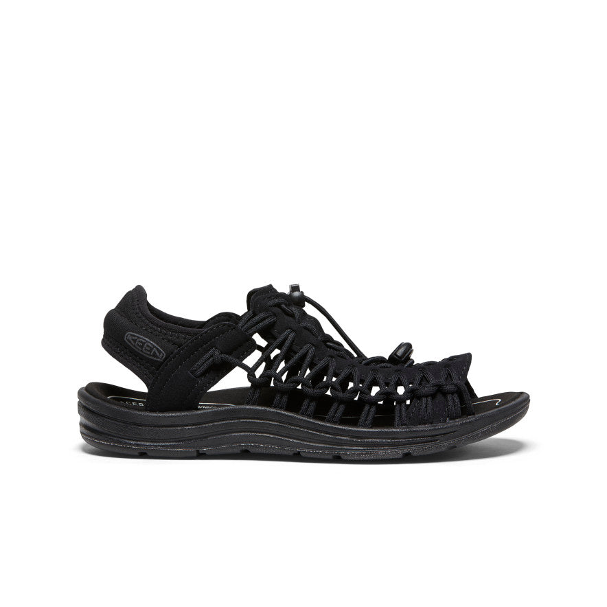 Women's UNEEK II Open-Toe Sneaker Black/Black - Keen