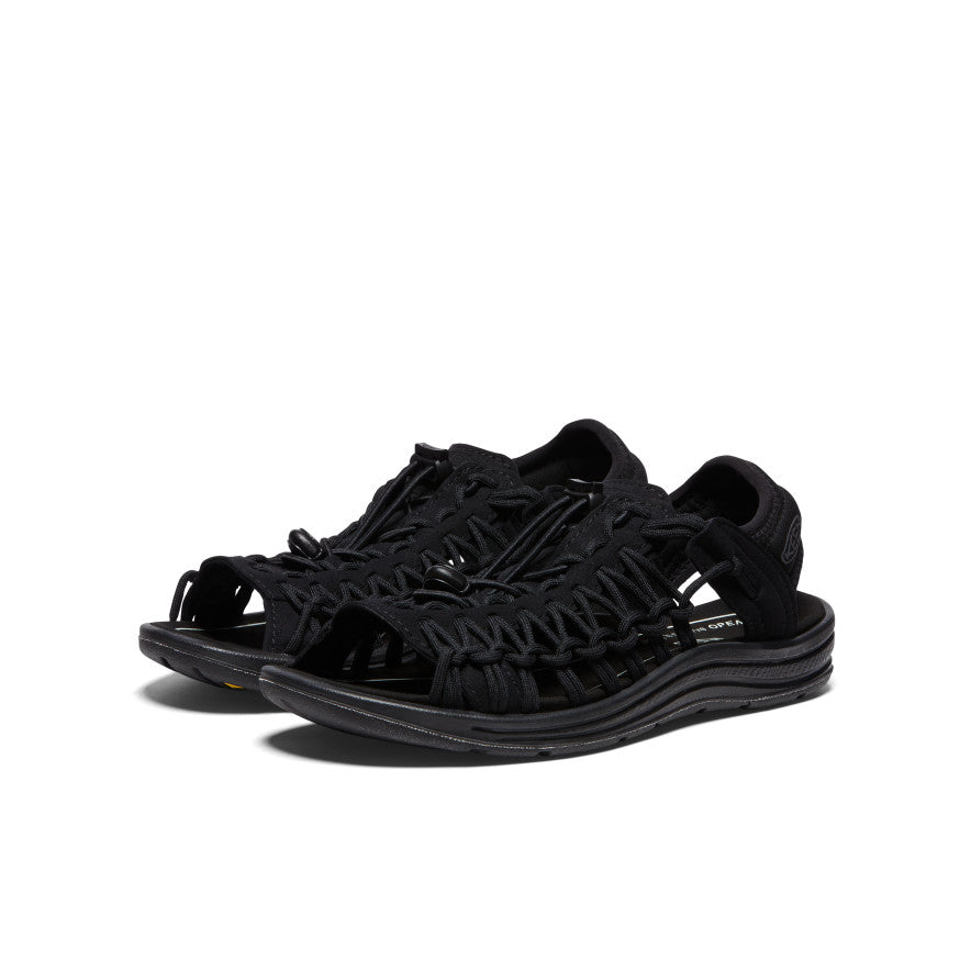 Women's UNEEK II Open-Toe Sneaker Black/Black - Keen