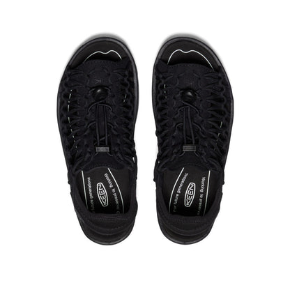 Women's UNEEK II Open-Toe Sneaker Black/Black - Keen