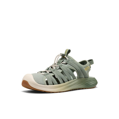Women's Whisper Lite Sandal Lily Pad/Cream Gold - Keen