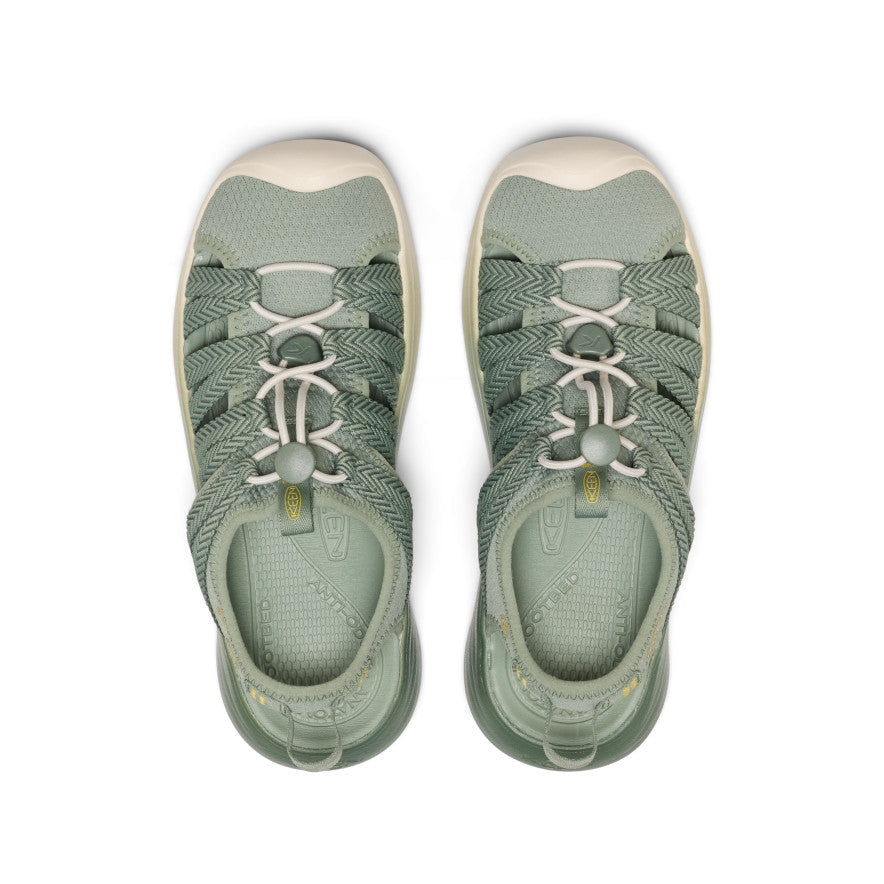 Women's Whisper Lite Sandal Lily Pad/Cream Gold - Keen