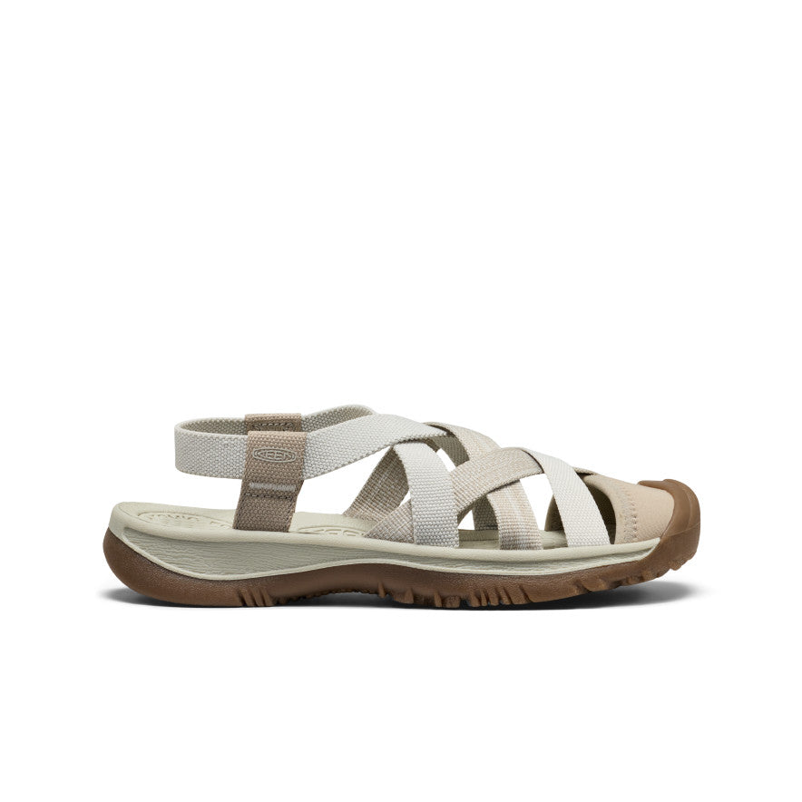 Women's Whisper Lattice Sandal Plaza Taupe/Silver Birch - Keen