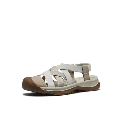 Women's Whisper Lattice Sandal Plaza Taupe/Silver Birch - Keen