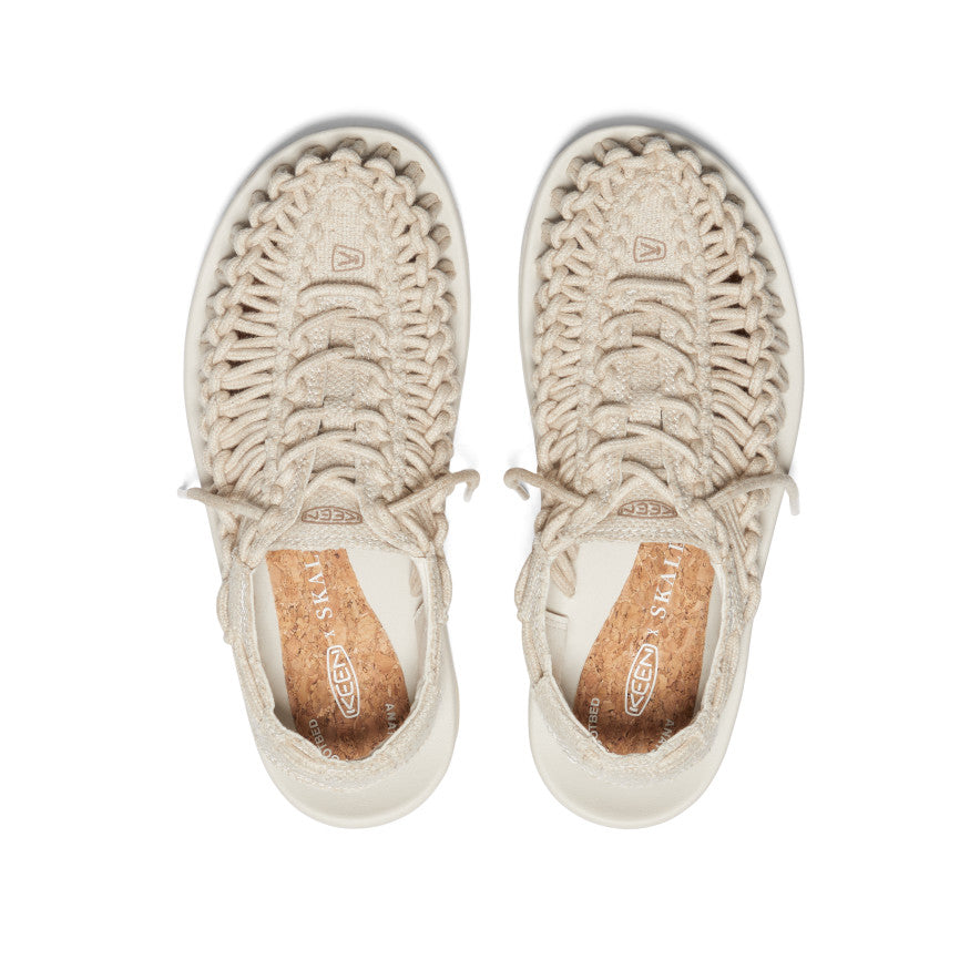Women's UNEEK Canvas x Skall Studio Natural/Birch - Keen