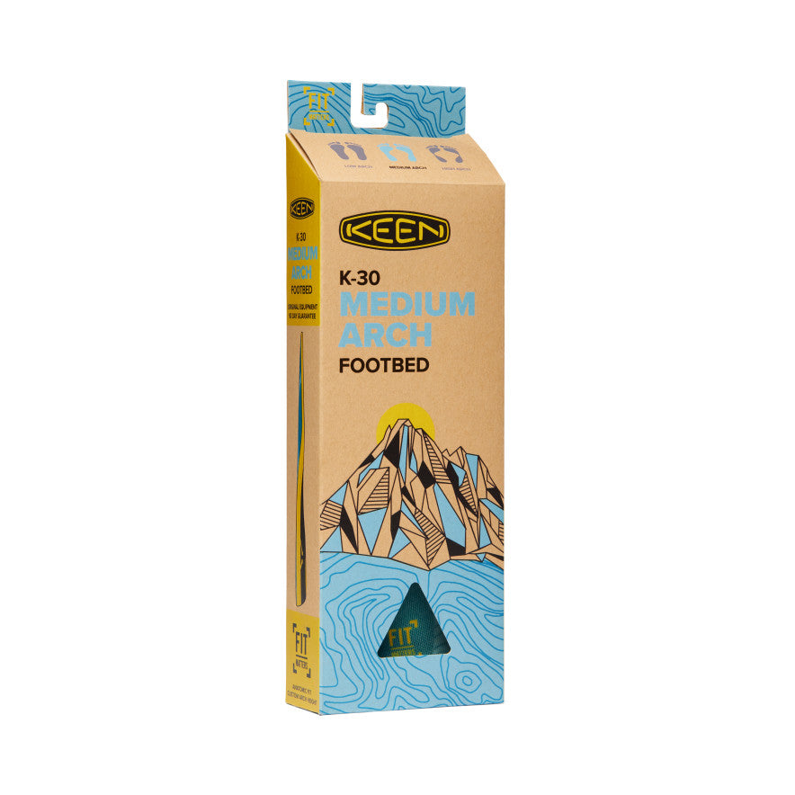 Women's Outdoor K-30 Medium Arch Insole Blue - Keen