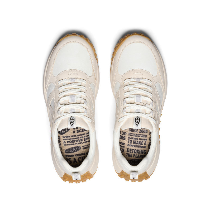Women's KS86 Leather Sneaker Birch/Star White - Keen