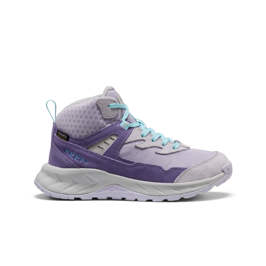 Big Kids' Hightrail Waterproof Hiking Boot Purple Haze/Thistle - Keen