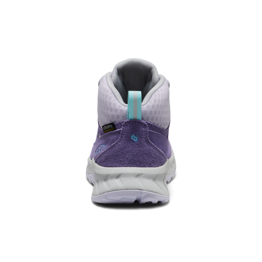 Big Kids' Hightrail Waterproof Hiking Boot Purple Haze/Thistle - Keen