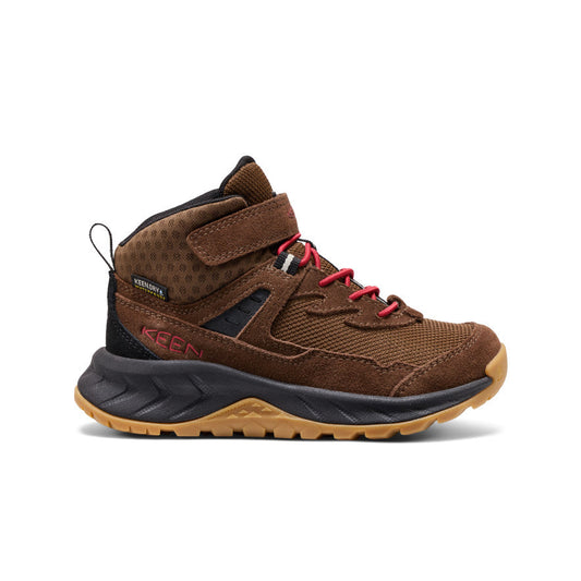 Little Kids' Hightrail Waterproof Hiking Boot Dark Earth/Garnet - Keen