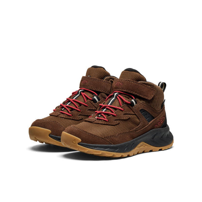 Little Kids' Hightrail Waterproof Hiking Boot Dark Earth/Garnet - Keen