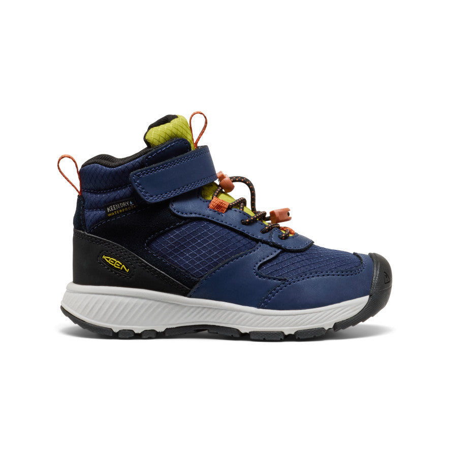 Little Kids' Skua Waterproof Boot Naval Academy/Rogue Green - Keen