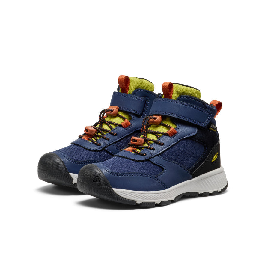 Little Kids' Skua Waterproof Boot Naval Academy/Rogue Green - Keen