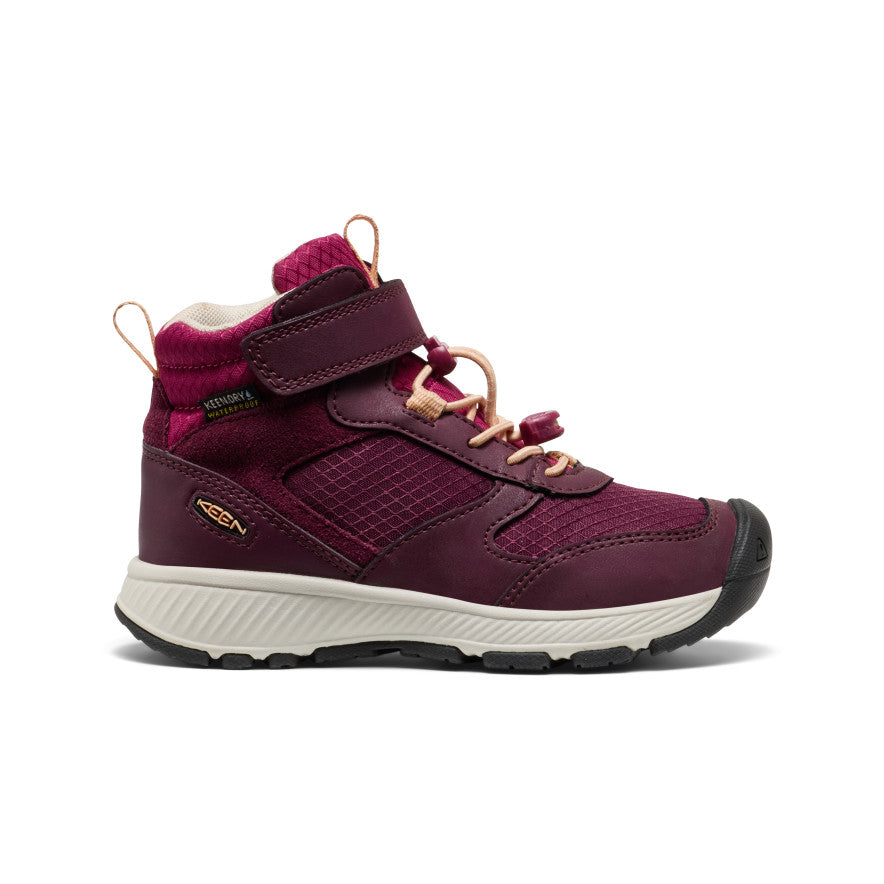 Little Kids' Skua Waterproof Boot Fig/Peach Fuzz - Keen