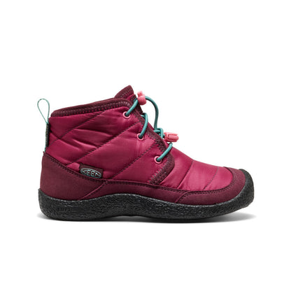 Big Kids' Howser II Waterproof Chukka Beaujolais/Pool Blue - Keen