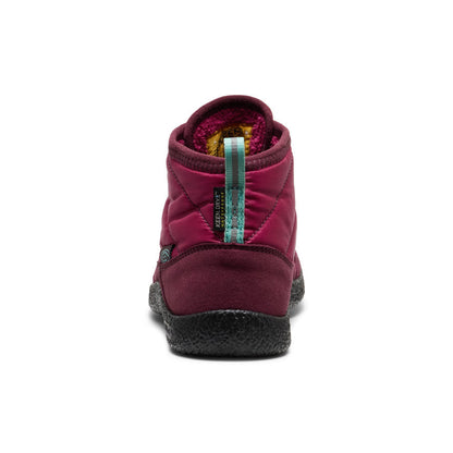 Big Kids' Howser II Waterproof Chukka Beaujolais/Pool Blue - Keen