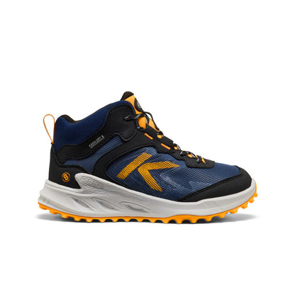 Big Kids' Zionic Waterproof Boot Naval Academy/Bright Marigold - Keen