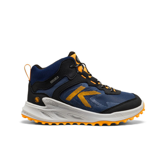 Big Kids' Zionic Waterproof Boot Naval Academy/Bright Marigold - Keen