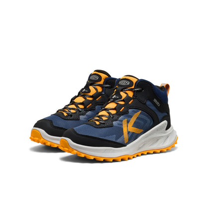 Big Kids' Zionic Waterproof Boot Naval Academy/Bright Marigold - Keen